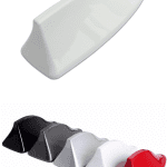 Elektrikli Balık Sırtı Oto Tavan Shark  Anteni - Tam Fonksiyonlu - Beyaz