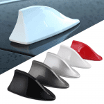 Elektrikli Balık Sırtı Oto Tavan Shark  Anteni - Tam Fonksiyonlu - Beyaz - Görsel 2