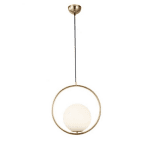 Dekoratif Çember Tekli Sarkıt Avize