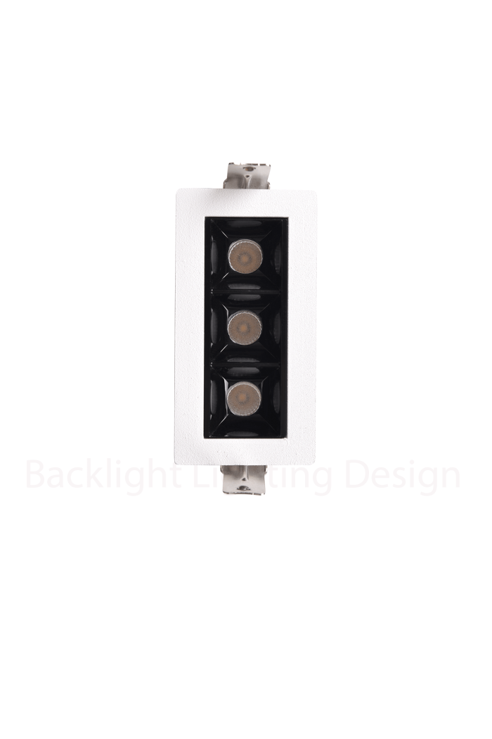 Backlight aydınlatma üçlü lensli lineer aydınlatma spot armatür. Sıva Altı LED Spot BAC 2023