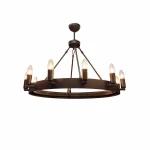 Modern Vintage Avize 65cm E14 Duy 12 Lamba