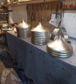 Endüstriyel Tarz Aydınlatma Metal Sıvama Sarkıt BAC 1079 Siyah+Beyaz