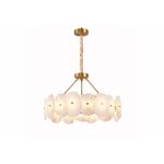 Mermer Yuvarlak Avize