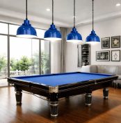 Mavi Bilardo Masası Aydınlatma